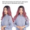 Women s Wig Long Pink Wavy Synthetic Hair Heat Resistant Cosplay Curly Wig