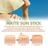 Sunscreen Stick Matte Sun Stick Refreshing SPF50+ UV Protective Face Anti Oxidant Oil-control Whitening Sunscreen
