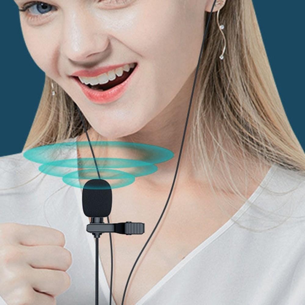 with Lavalier Mic Wired Earphone 3.5mm/TypeC Wired Headset Earpiece Earphones Phone/tablet/laptop