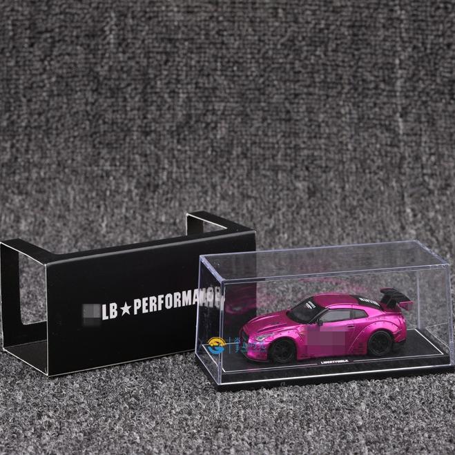 In Stock Lb Original Factory 1:64 Gtr R35 Wide-body Lb Electro-optical Powder Simulation Alloy Miniature Die-cast Car Model Toys