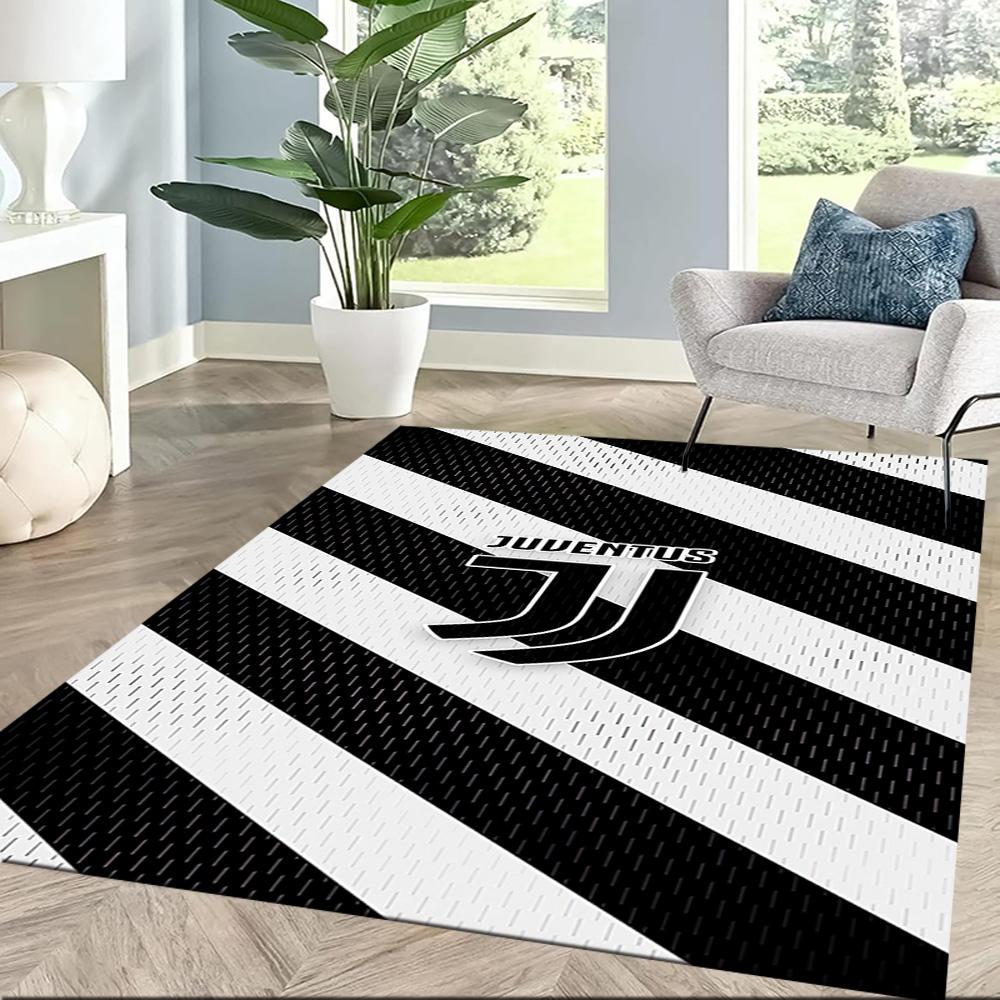 Juventus Floor Mat Perfect For Dormitory Foyer Playrooms Bedrooms Antislip Rug Office Home Decor Perfect Gift For Friends Family