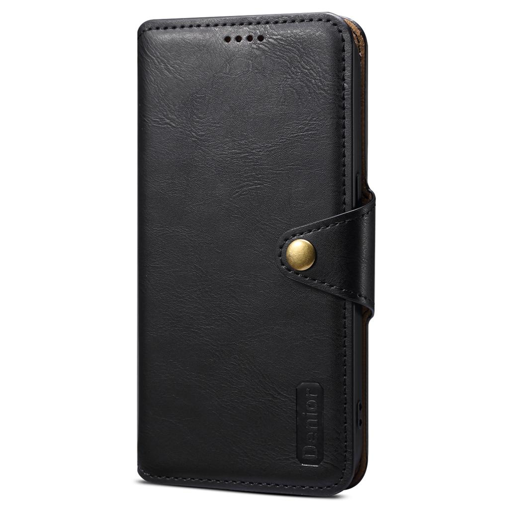 DENIOR For Samsung Galaxy A33 5G Case Wallet PU Leather Drop-proof Phone Cover