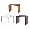 Acryl Beistelltisch Seite Transparent Tee Kaffee Material U-Form