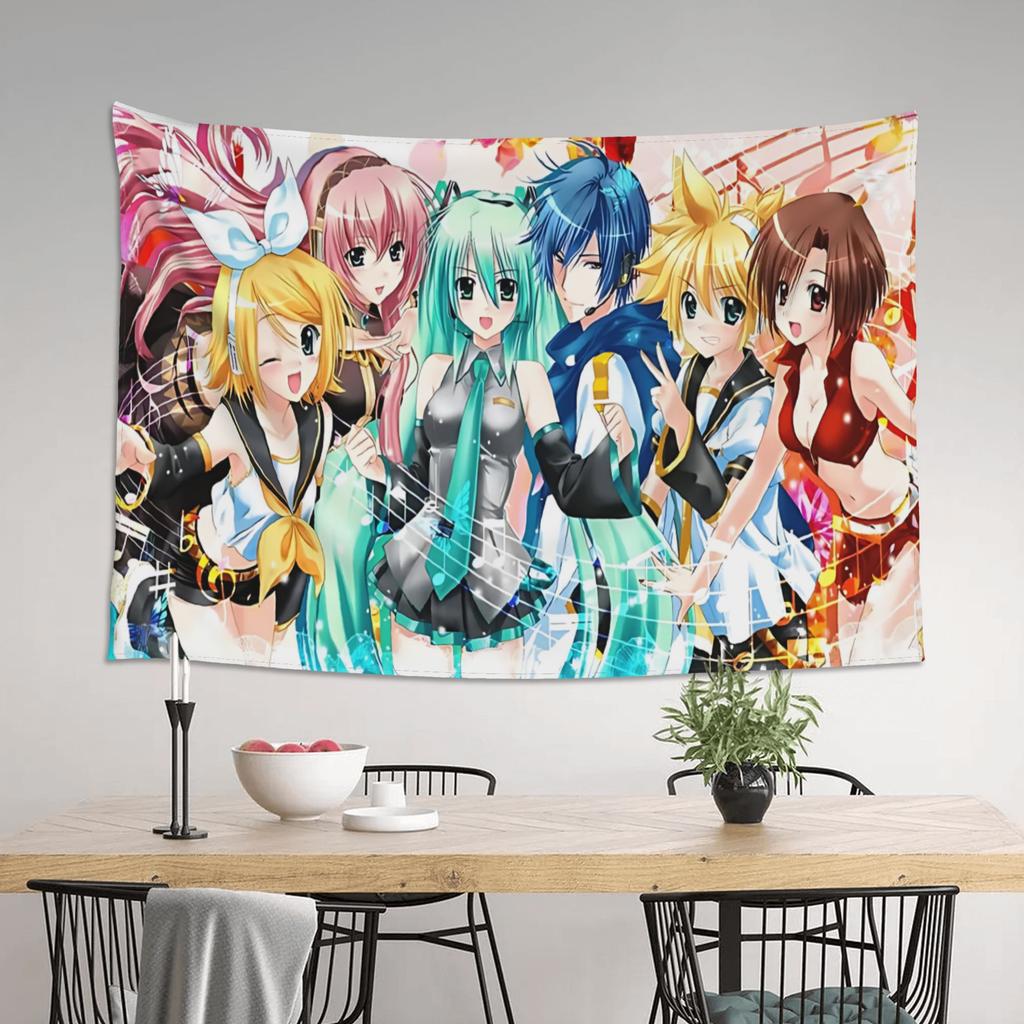 Hatsune Miku Cutecore Tapestry Room Decoration Home Decoration Tapestry Decor Accessories Cute Room Decor