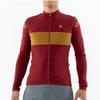 Kapelmuur Thermal Jersey, Vintage Style, Bordeaux