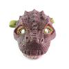 Scary Rex Triceratops Dinosaur Latex Face Mask Halloween Cosplay Party Supples