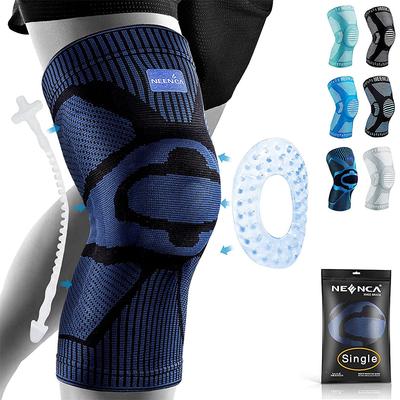 Neenca Knee Brace Support With Side Stabilizers Patella Gel Knee Compression Sleeve For Knee Pain Meniscus Tear Injury Recovery