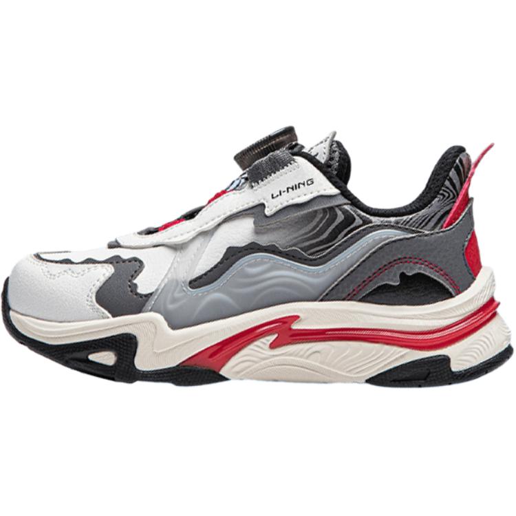 Li Ning Kids Yun Chuan V4 Fashionable Comfortable Lightweight Shock Absorbing Low Top Casual Shoes Kids Casual Shoes YKNU054-11