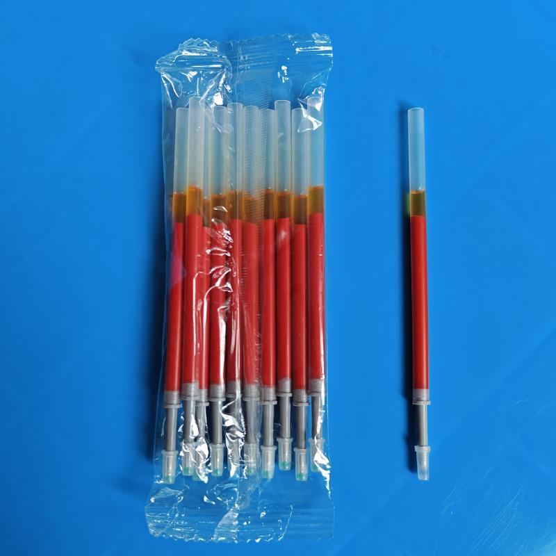 Nachfüllbare Neutralstifte Ersatzminen - Nadel- & Rundspitzen in Rot, Blau, Schwarz