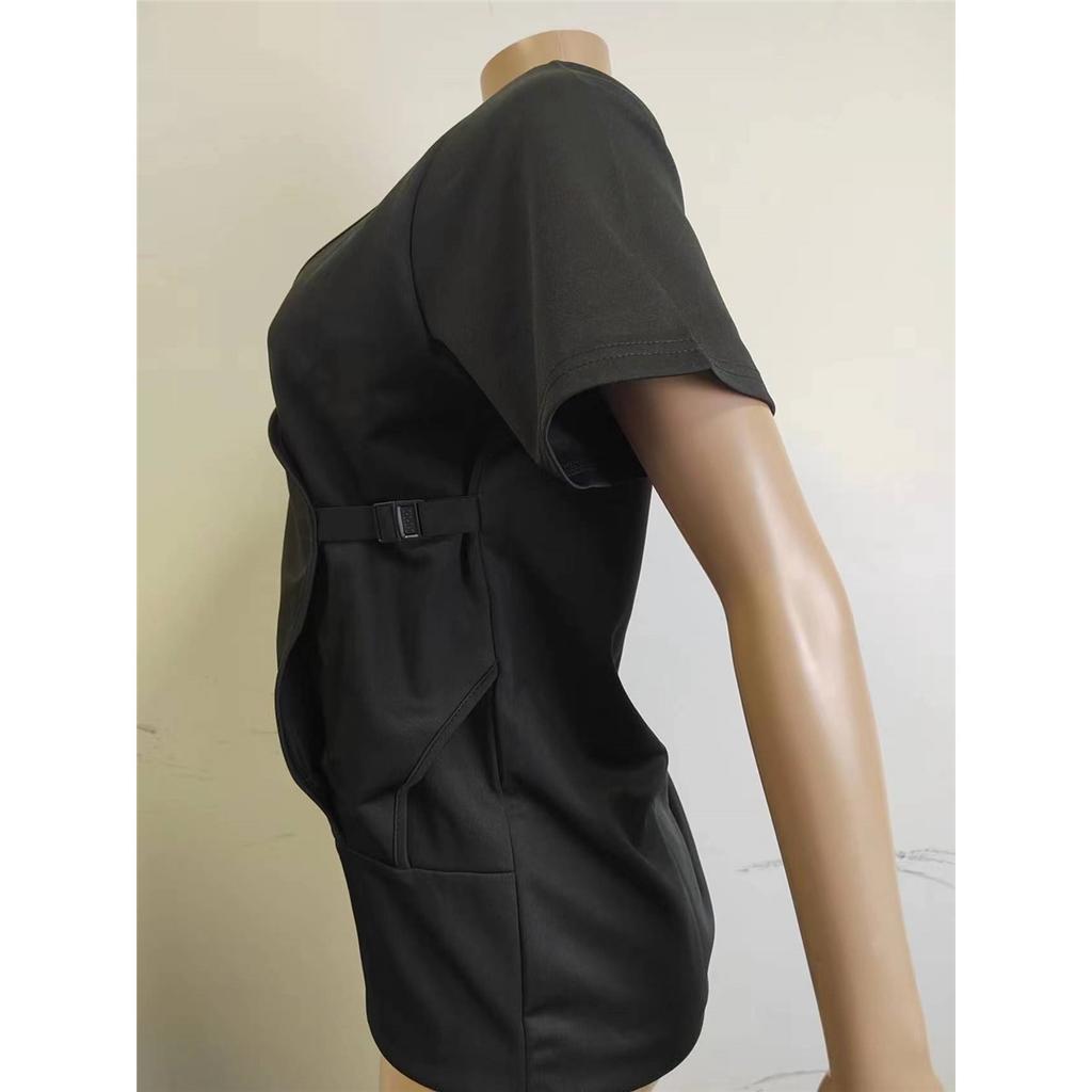 Parent-child Kangaroo Mother Soothing T-shirt Vest Holding Baby Clothes