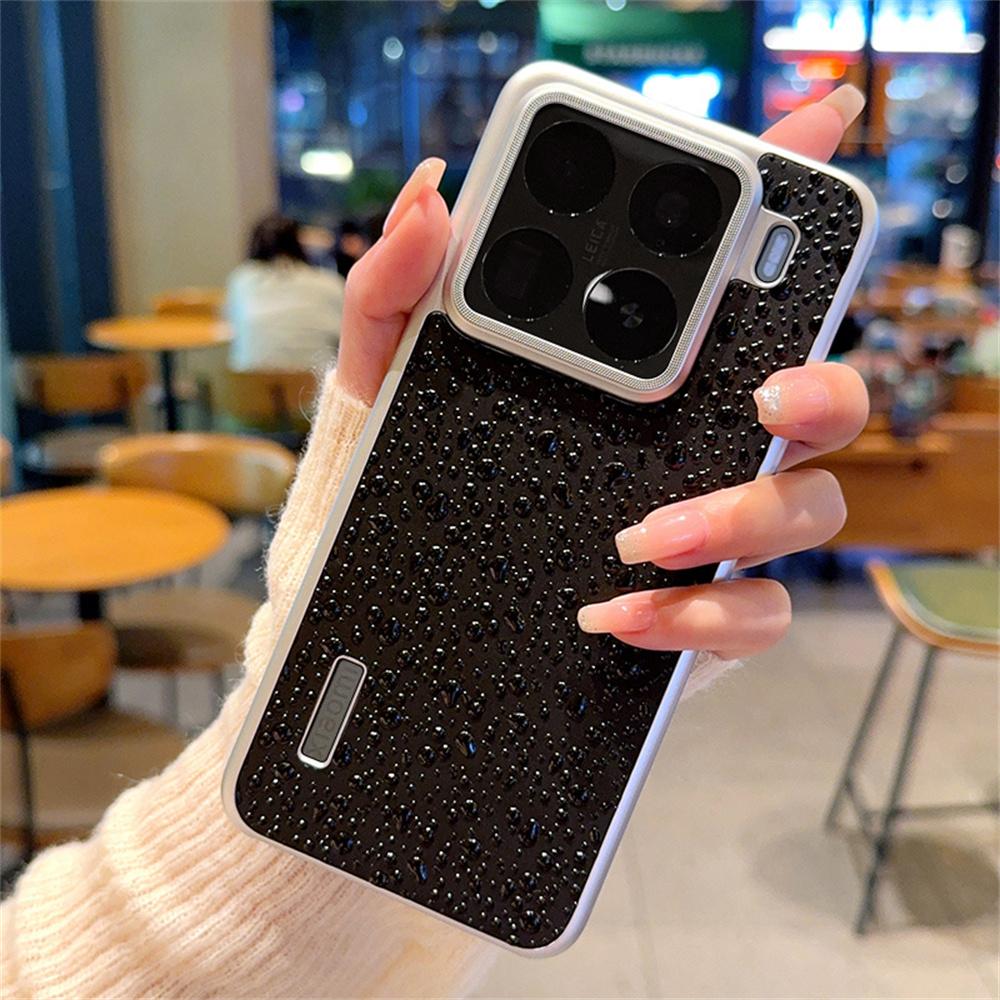 For Xiaomi 15 Pro Case Creative Raindrop Phone Back Cover