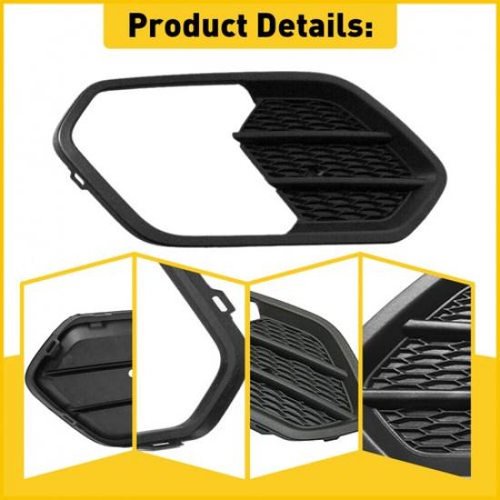 Left Side Fog Light Lamp Cover Bezel For Ford Escape 2017 2018 Driver LH EA