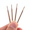 2Pcs 18650 Hand-held Spot Welder Small Lithium Battery Point Welding Pen Aluminum Oxide Copper Spot-welding Needle Electrode Tip