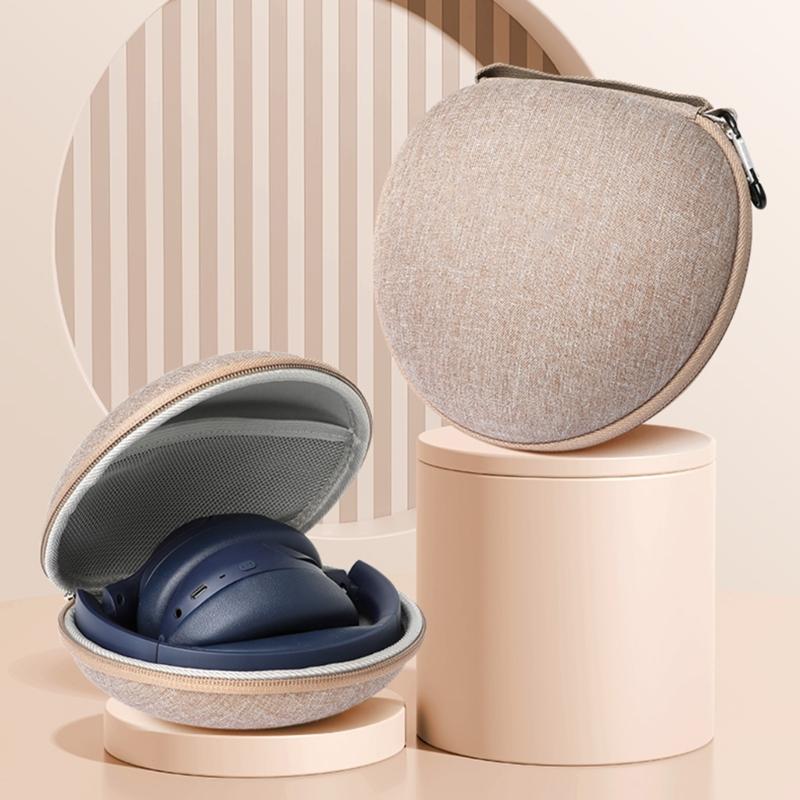 Strapazierfähige EVA-Tragetasche für 770NC/QC20i Over-Ear-Wireless-Kopfhörer, Aufbewahrungstasche mit antistatischer Innenseite