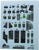 Lambo Models 1/48 F-14A Interior 3D Decal (for Hobby Boss) Plastic Model Decal LNB48226 (Airplane)
