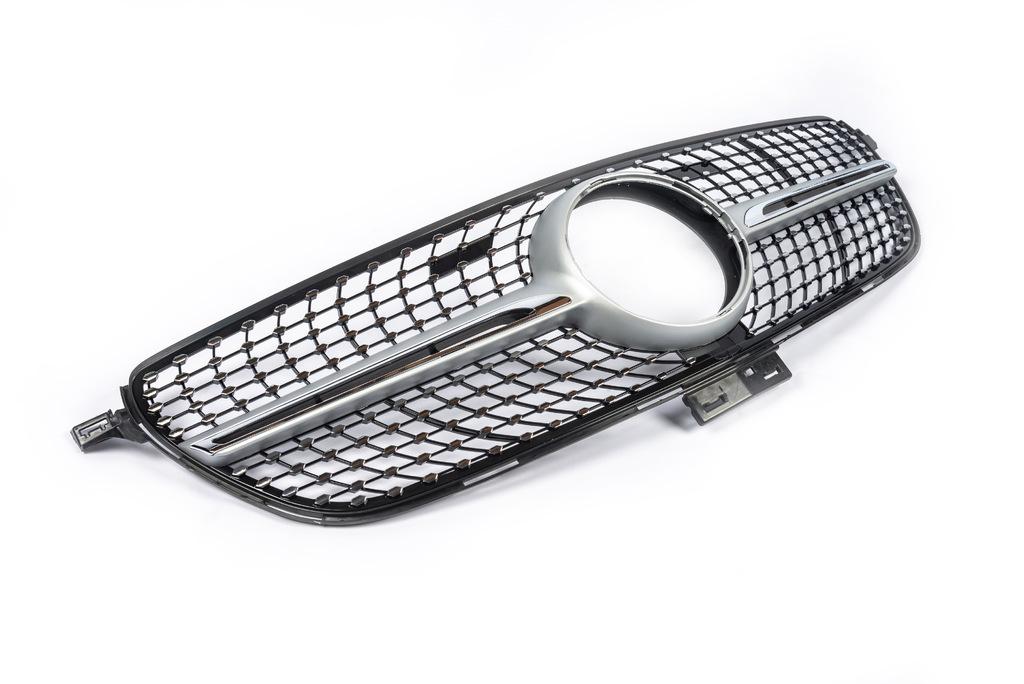 Tuning Grille (Diamond Silver) Without Camera for Mercedes GLE Coupe C292 2015-2019