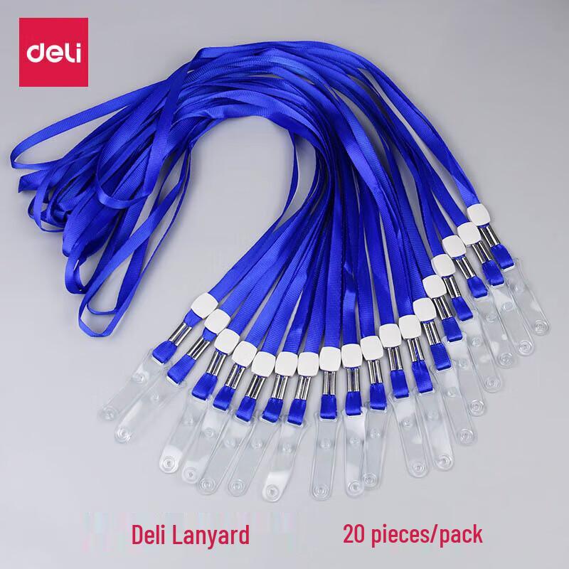 Deli 5764 Transparent Waterproof ID Card Holder