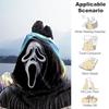 1pc Scream Outdoor Blanket Lightweight Flannel, Soft & Warm, All Season Use for Sofa, Outdoor, Camping, Living Room, Office, Chair