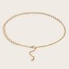 Shaped Design O Waist Chain Women Clothing Skirt Belt Jewelry Fashion Gifts
