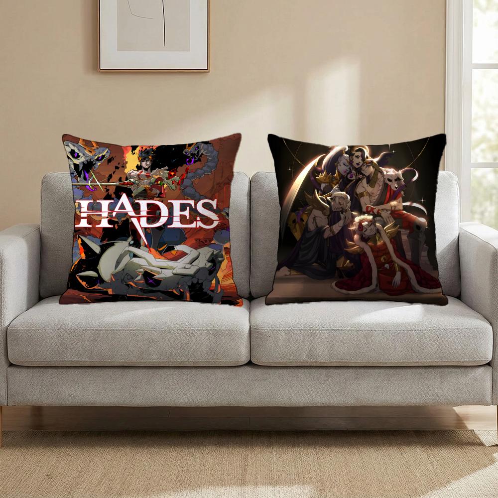 Game Hades Cushion Cover Cushion Cover Set 4Pcs 50X50 45X45 40X40 Pillowcase Decorative Sofa Home Decor