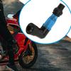 Right Angle Flashing Spark Plug Cap, Universal Motorcycle Accessories High Voltage Cap Flash Spark
