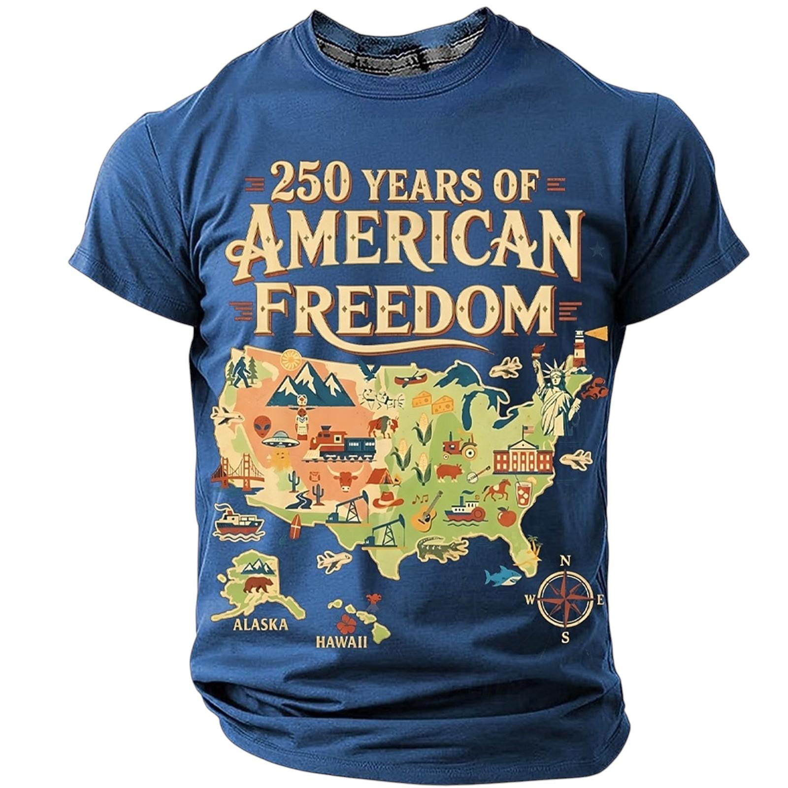 

Men s Casual Round Neck Short Sleeve T-Shirt S синій