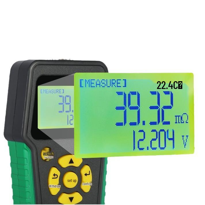 Duo Yi Battery Life & Internal Resistance Tester for Lead-Acid and 18650 Lithium Batteries