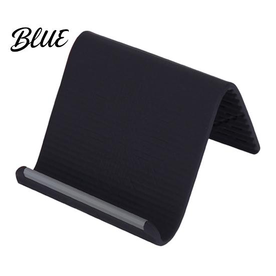 Ergonomic Phone Holder Mobile 360-Degree Flexible Silicone Stand Foldable Anti-Slip Tablet Laptop for Travel Office Desk Bed Use 360 Degree