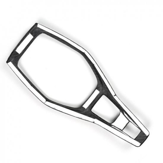 Real Carbon Fiber Car Gear Shift Panel Cover Trim For Chevrolet Camaro 2016-