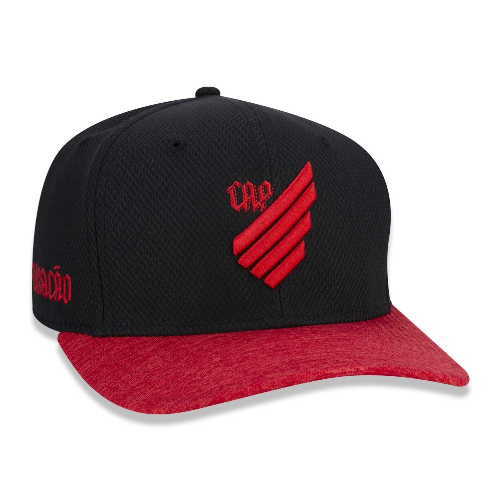 [New Era] Atletico Paranaense Official Curved Cap [ATHLETICO PARANAENSE] 9FIFTY Black x Red
