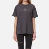 Evisu Letter Pattern Printed Round Neck Short Sleeve Drop Shoulder T-Shirt Women T-Shirt 2ESGNW2TS621BFCT
