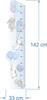 Height Measure Sticker - Blue Bunnies