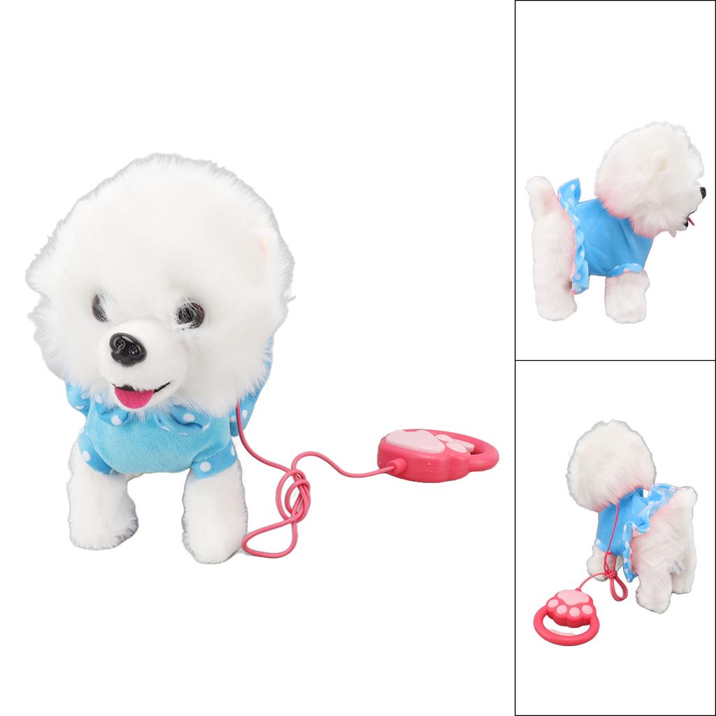 Electronic Plush Dog Interactive Puppy Singing Walking Toy with Remote Control Leash Kids Toddler Birthday Gifts