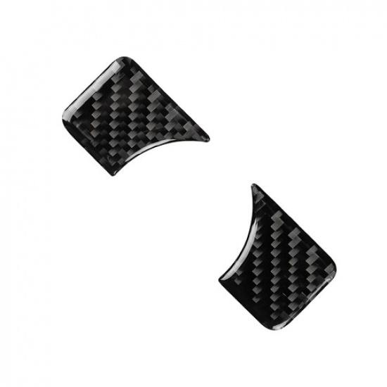Auto Headlight Switch Button Trim Carbon Fiber For Mercedes-Benz ACE CLA GLA-K