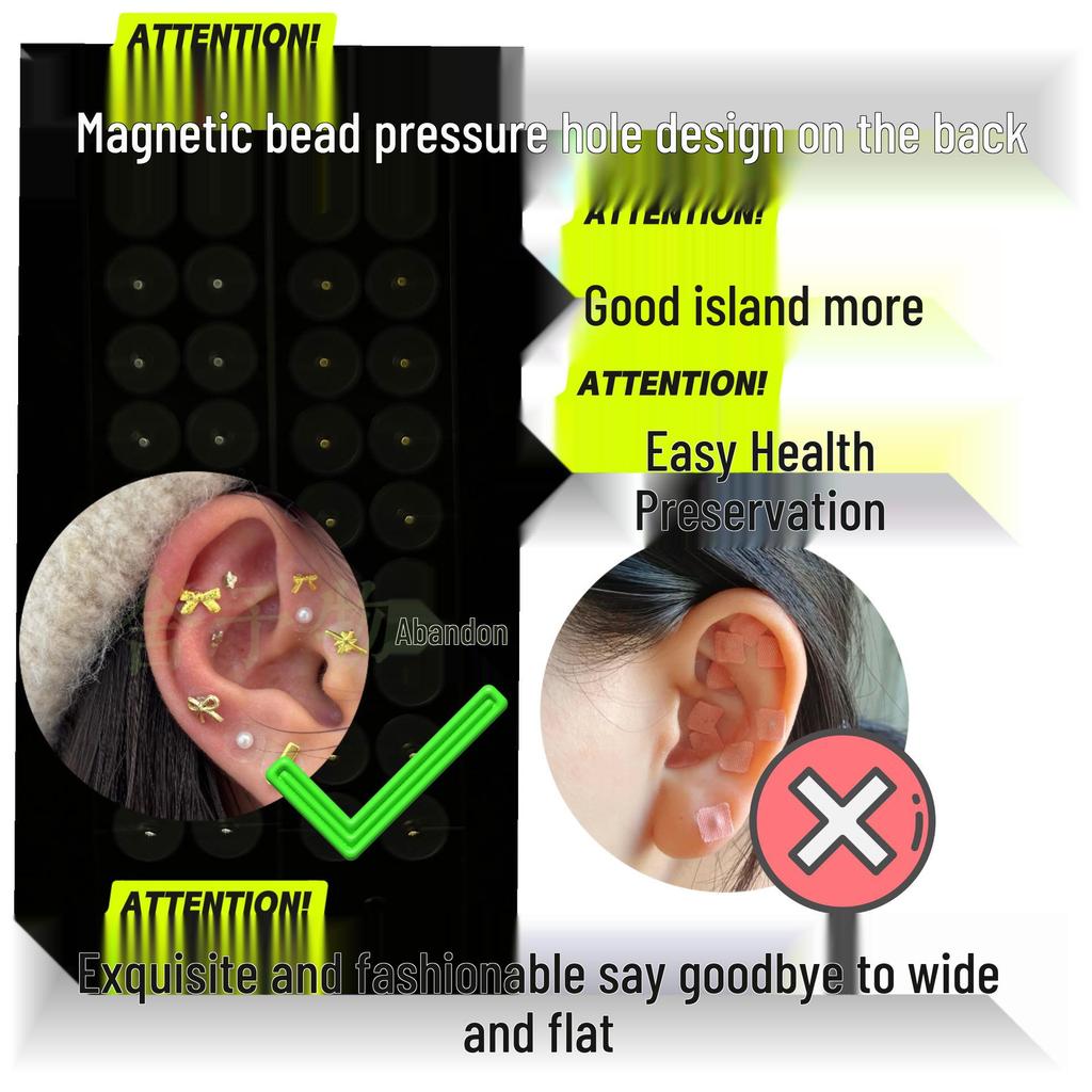 Sie Yuwu Stern Mond Ohrring Set: Damen Luxus Nischenmode Ohrklemmen (10 Stück)