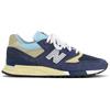 Teddy Santis x New Balance 998 Made in USA Marineblau Chromblau Unisex Sneaker U998CB