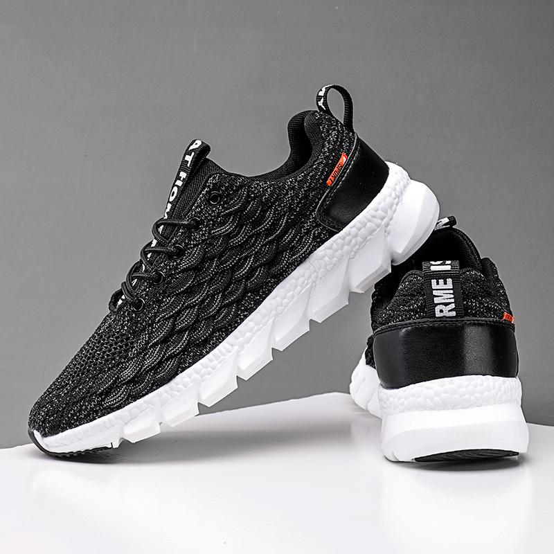 Men Running Shoes Lightweight Outdoor Gym Jogging Comfortable Casual Walking Shoes Lace-up Trendy Tennis Shoes for Man