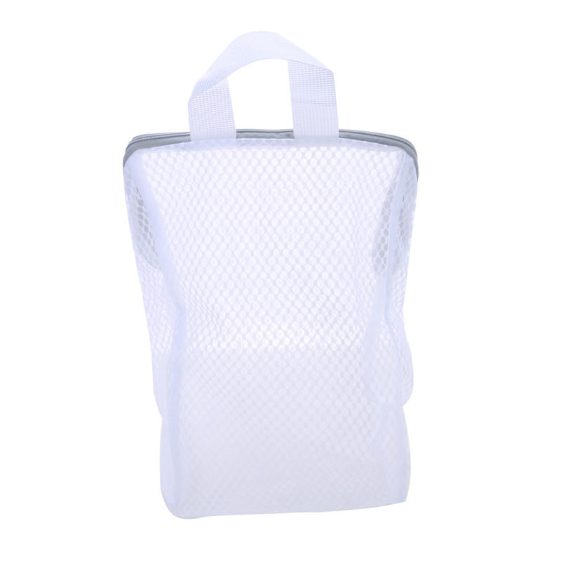 

Fine Mesh Zipper Laundry Bag For Household Clothes Protection And Washing Machine Cleaning Use Cellular Network Trumpet