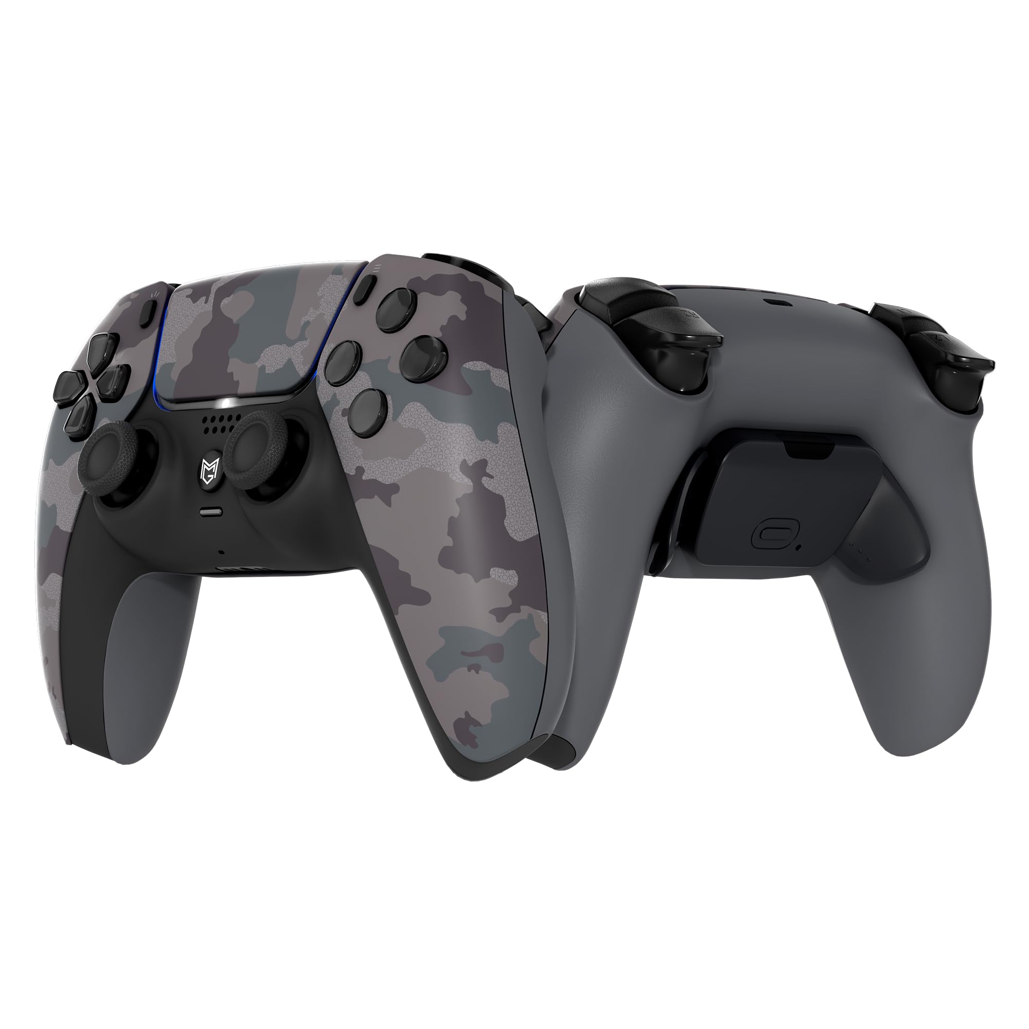 

Custom PS5 PC with rear remapping lightweight ideal for FPS 2 [MERKA.G] controller, compatible, compatible, paddles, function, type, (gray, rears) сірий колір