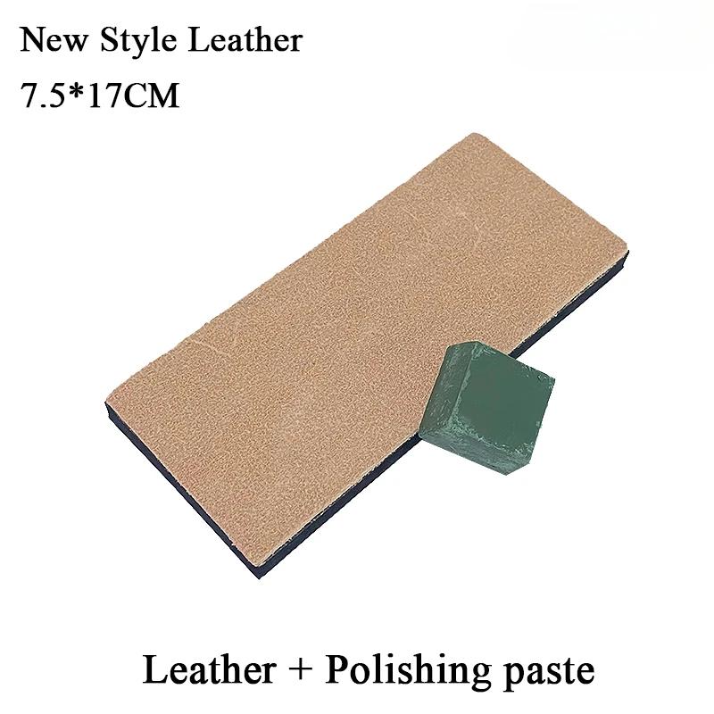 New Large Leather Strip Polishing Paste Household Knife Sharpener Kitchen Knife Sharpening System Tool Whetstone Diamond Set Hot