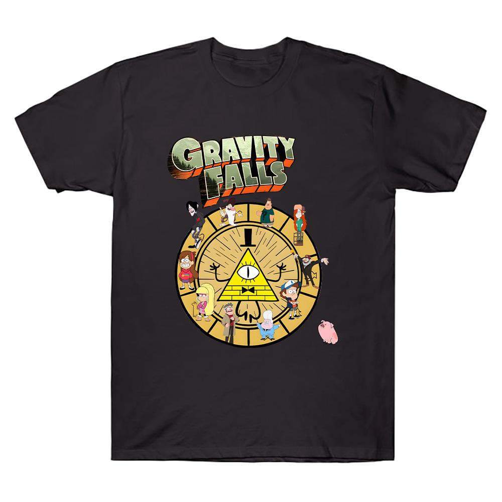 

Gravity Falls Funny Cartoon Tshirts Anime Aesthetic New Women Men Clothing Cotton High Quality Comfortable T-shirt Summer Casual 4XL