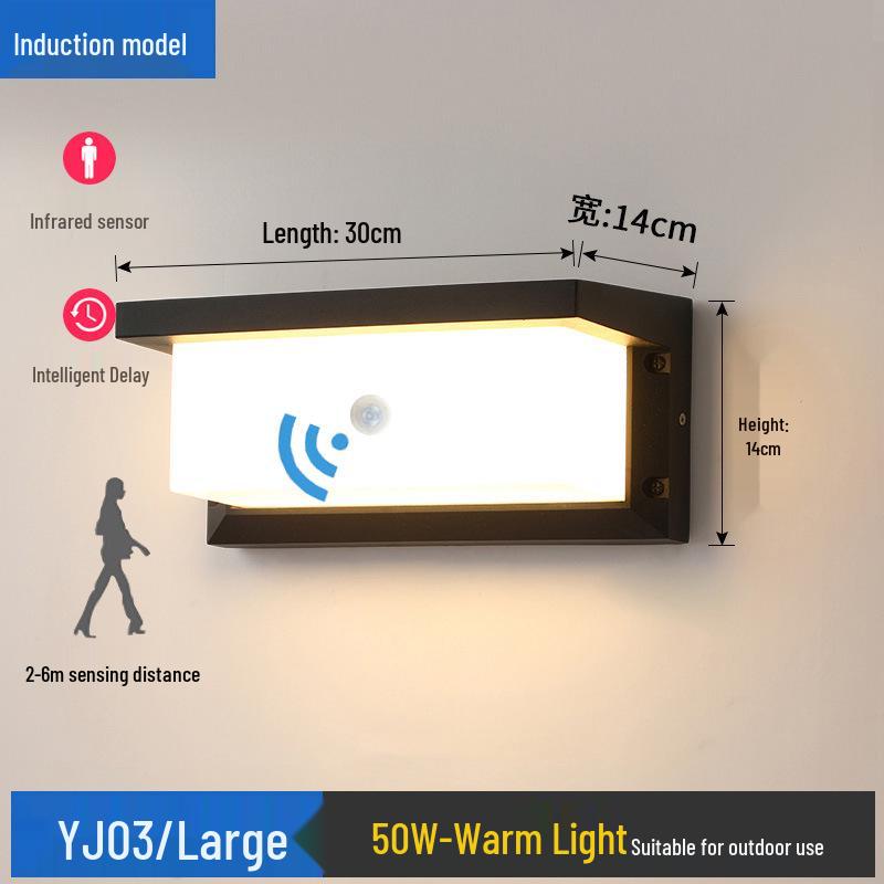 Waterproof LED Garden Wall Lamp for Hotel or Villa