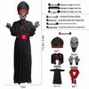 Burnt Zombie Costume Set: Halloween Masquerade Party and Haunted House Props