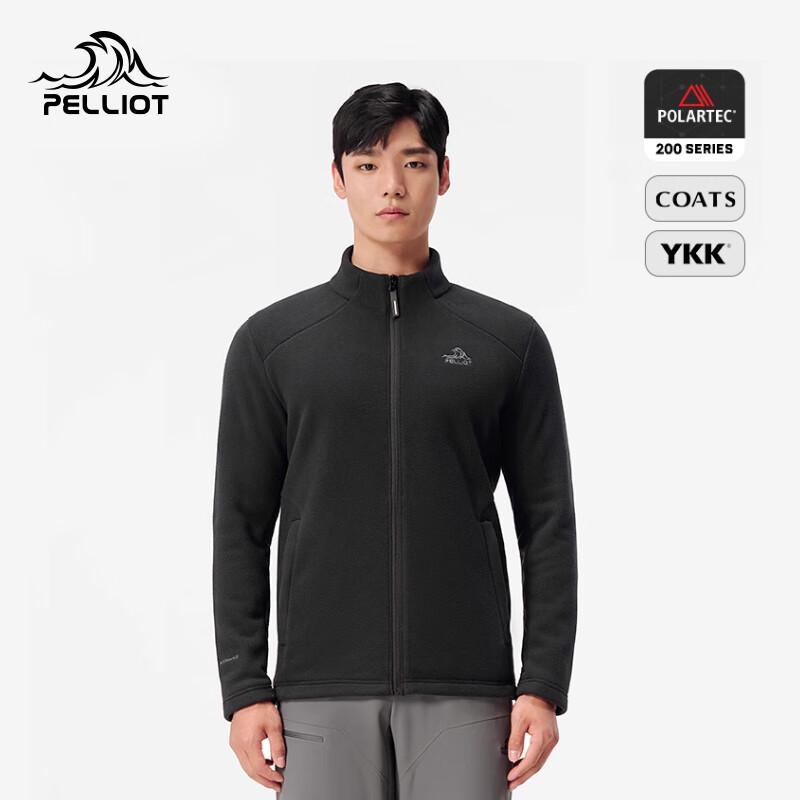 Pelliot Men's Lightweight Stand Collar Fleece Jacket