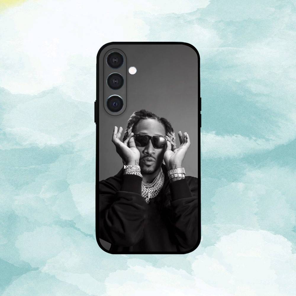 Cool F-Future Rapper Phone Case For Samsung A73,72,71,A52,51,40,41,A22,A32,31,A13, Soft Black Shell