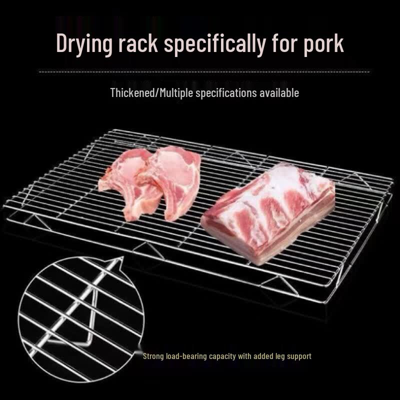 SPSR Stainless Steel Double-Layer Pork Rack