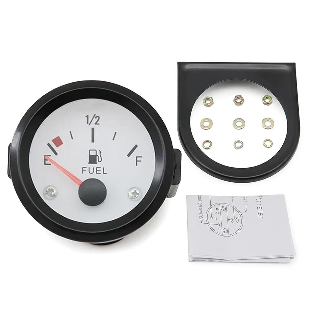52MM 12V Black Face Fuel Gauge Meter For 240 33 Ohm Sender Car Dashboard Hot Sale Brand-New And High Quality