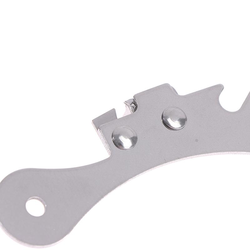 Stainless Steel Manual Can Opener Comfort Good Grip Tin Jar Bottle Cans Opener