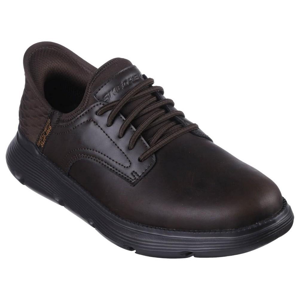 Skechers Mens Garza - Gervin Leather Oxford Shoes