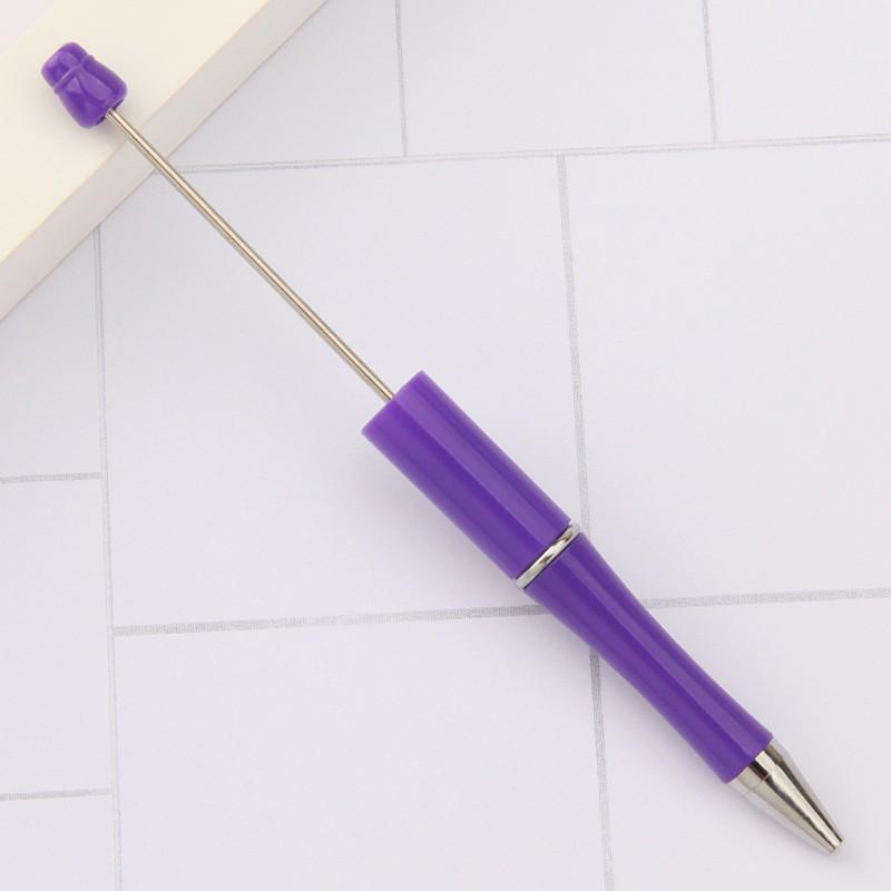 Creative UV Multi-Color Gradient Plastic Bead Pen - 130 Colors Available